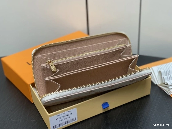 WIS VUITTON Portefeuille Zippy WALLET-19.5*10.5*2.5cm LOUIS 0813